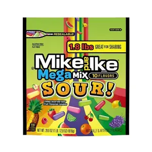 Mike and Ike, Mega Mix Sour, 28.8 Ounce, Viral Tiktok