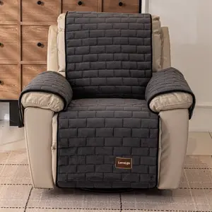 New Chaise Lounge Cushion, Thick Milk Wool Filling, Non-Slip Design, Protects Sofa While Decorative, Practical and Beautiful, Sofa Protector