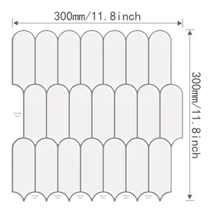 2026 new product 3D three-dimensional adhesive wall stickers self-adhesive waterproof, oil-proof and high-temperature ceramic tile stickers
