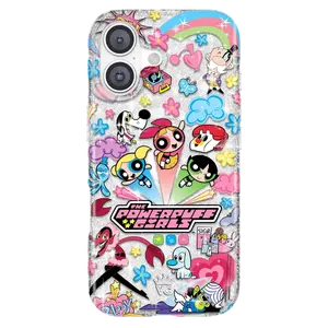 The Powerpuff Girls Girl Power iPhone Case - Trendy & Stylish MagSafe-Compatible Phone Cases with Shockproof Protection Drop-tested Cases for Iphone