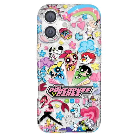 The Powerpuff Girls Girl Power iPhone Case - Trendy & Stylish MagSafe-Compatible Phone Cases with Shockproof Protection Drop-tested Cases for Iphone