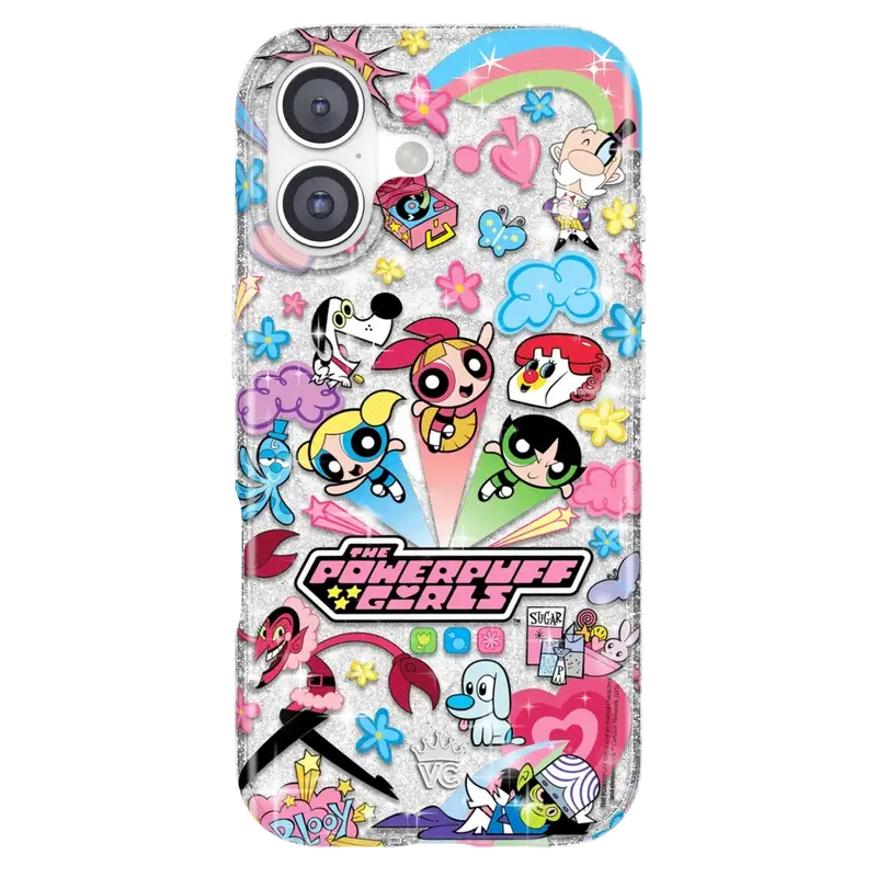 The Powerpuff Girls Girl Power iPhone Case - Trendy & Stylish MagSafe-Compatible Phone Cases with Shockproof Protection Drop-tested Cases for Iphone