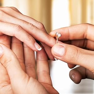 Ring Sizers for Loose Rings, Eiito Ring Size Adjuster Spacers or Tightener, Invisible Guards, 6 Sizes Fitter, Resizer Fit Almost Any Rings, Reduces Size by 0.5-1.5