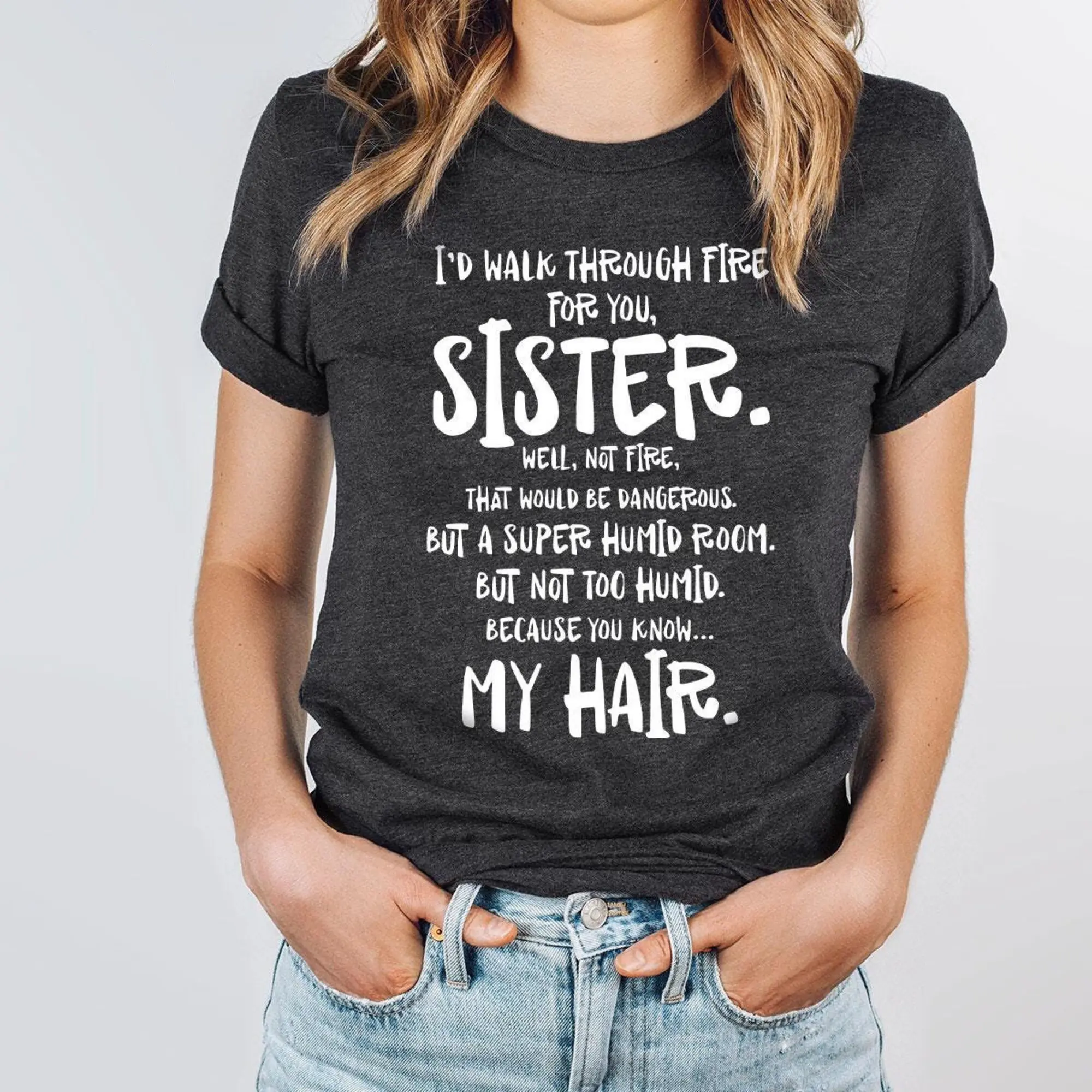 Funny Sister Shirt, Little Sisters Shirt, Gifts For Sister, Big Sister Gift Tee, Funny Saying Shirts