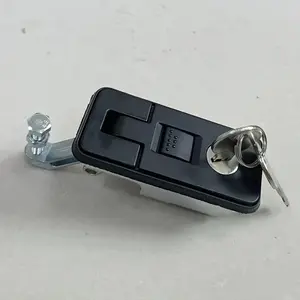 Metal Compression Latch Lock, Keyed Twist Cam for RV, Camper, Trailer, Motorhome, Caravan, Boat - Secure Door Knob Hasp Without Electricity or Batteries