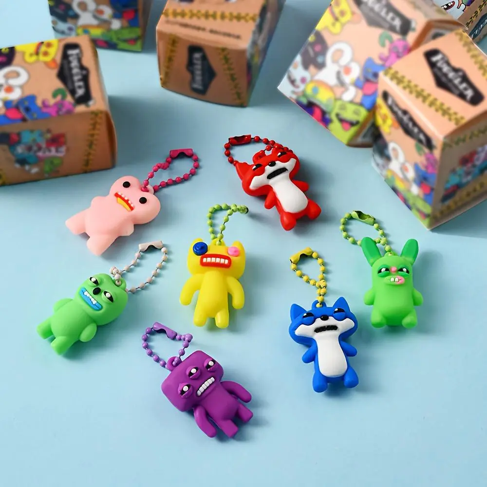 24 Pcs Cute Monster Keychain Mini Figure Set 3.5cm - TikTok Shop