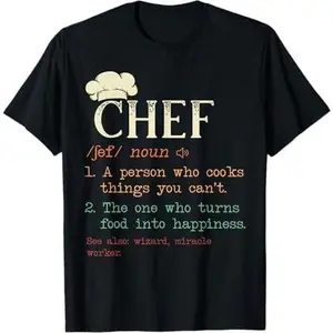 Chef definition distressed cook T-Shirt