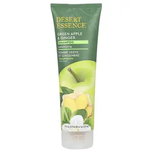 Desert Essence Shampoo, Volumizing, Green Apple & Ginger, 8 fl oz (237 ml) Desert Essence Shampoo, Volumizing, Green Apple & Ginger, 8 fl oz (237 ml)