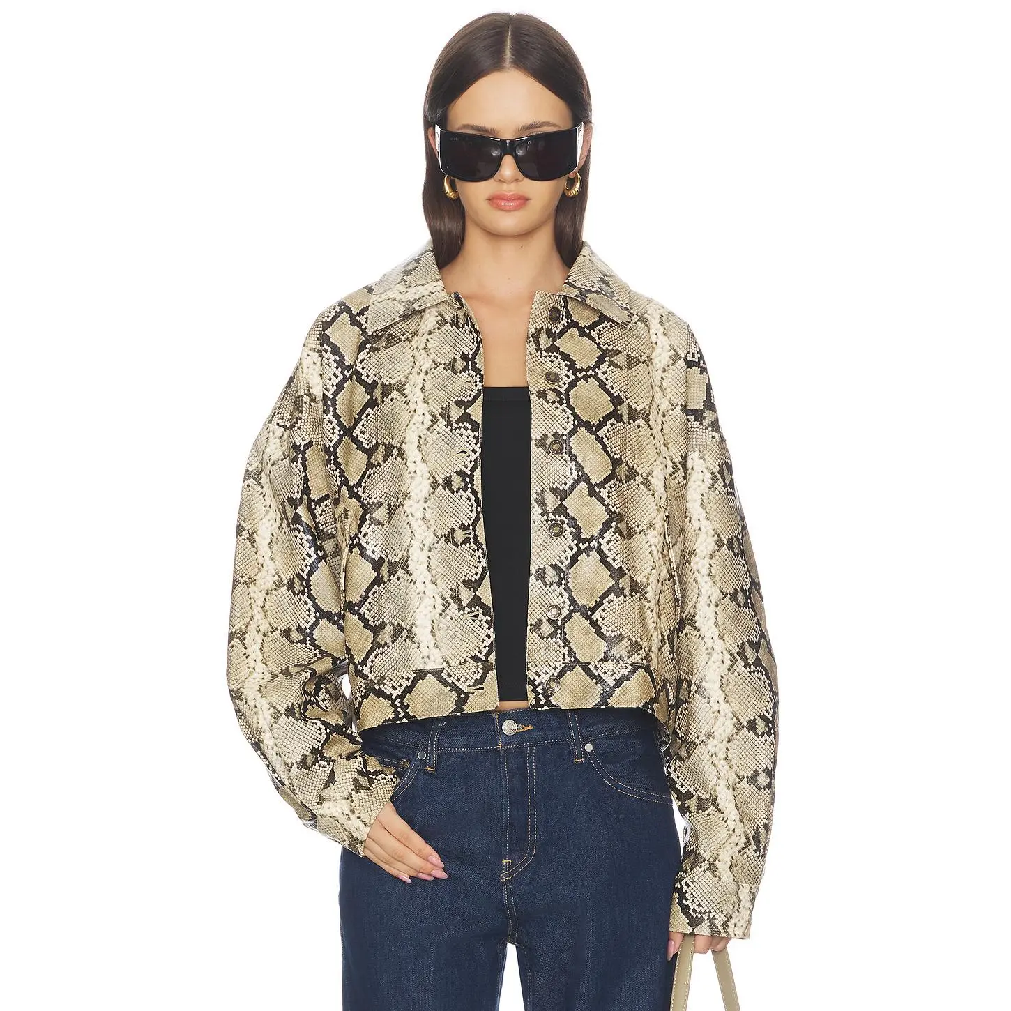LIONESS Angel Jacket in Camel