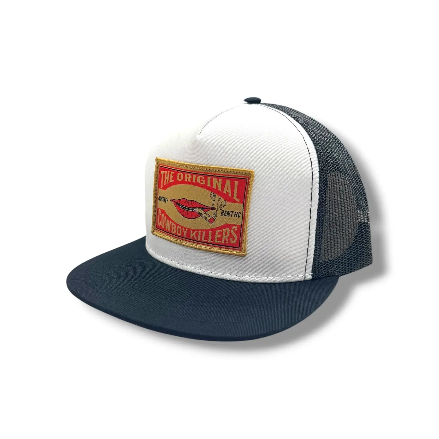 Whiskey Bent Hat - Matchbox White/Black