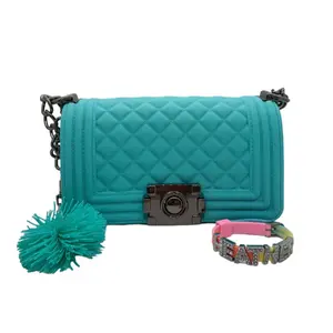 Torquoise  fancy Crossbody + bracelet (personalized inclined)