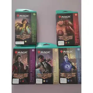 MTG Streets of New Capenna Theme Booster Pack Set of 5 Lot Magic The Gathering