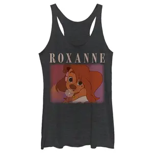 Women's A Goofy Movie The Beautiful Roxanne Racerback Tank Top