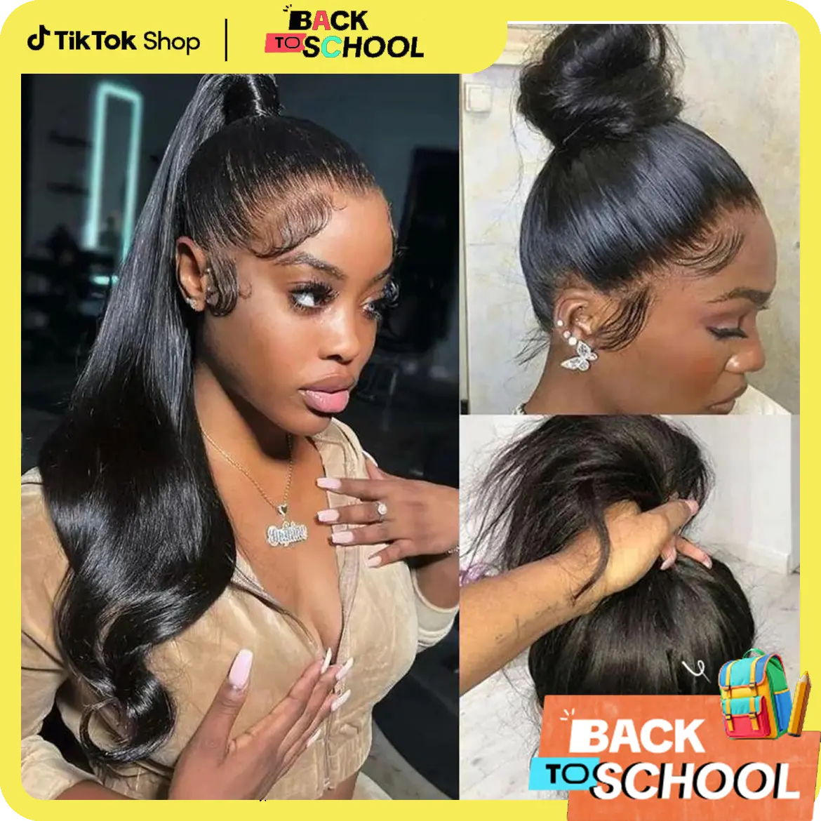 STERLY 250% Density 360 Full Lace Invisi Strap Body Wave 360 Full Frontal Wig Human Hair Wig With Drawstring Hidden Strap Frontal Lace Wigs Smooth HD Transparent Lace Front Wig #TikTokShopBackToSchool#SohoChic