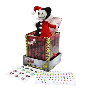 DC Comics Harley Quinn Jack-In-The-Box With Stickers