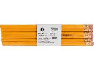 Bus. Source Woodcase No. 2 Pencils Bus. Source Woodcase No. 2 Pencils