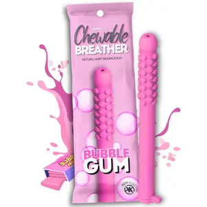 Chewable Breather Bubble Gum Flavor – Quit Smoking Aid Stop Vaping Smokeless Inhaler Stick – Nicotine-Free Vaporless Quit Smoking Inhaler, Oral Fixation Relief Stop Smoking Gadgets