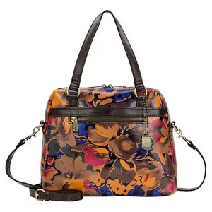 Patricia Nash Rosora Leather Satchel