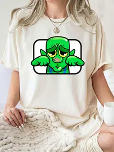 Goblin Crying Emote Shirt/ Youth Shirt, Gift For Children, Clash Royale Funny Meme Tee for Gamers, Trendy Tee