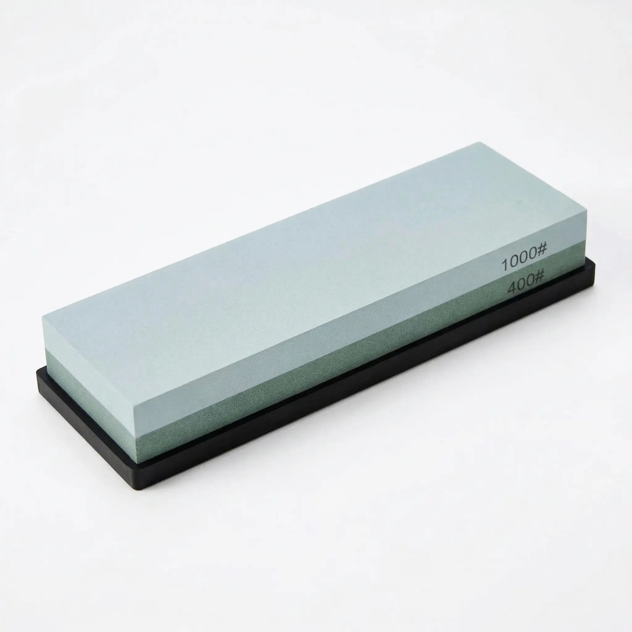 Premium Quality Double-Sided 400/1000 Grit Waterstone - Non-Slip Rubber Base Knives Sharpener Tool for Kitchen Knives