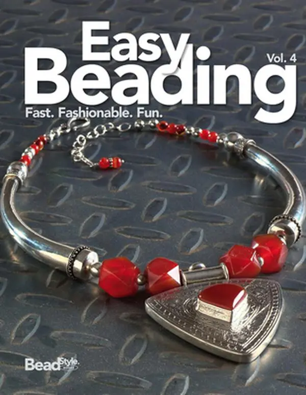 Used Hardcover Book - Easy Beading Vol. 4 (English) - Bracelets Design Ideas, Fast Projects, Step-by-Step Instructions, Fun