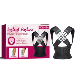 Houkea Posture Correction Belt for Students and Children, Back and Sitting Posture Corrector, Adult Writing Humpback Correction