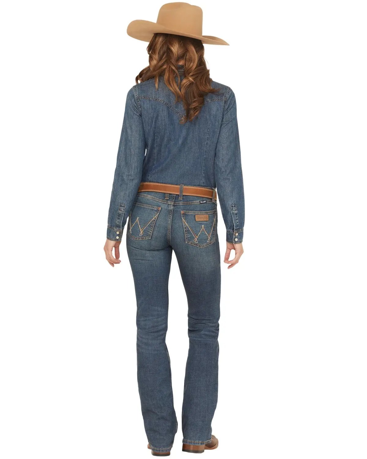 Wrangler Women's Women'S Medium Wash Retro Mae Jeans - 1009Mwzms