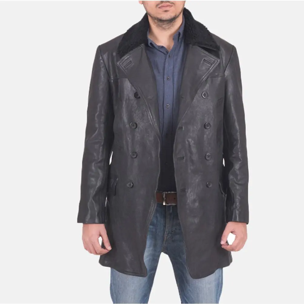 Pierce Shearling Leather Jacket