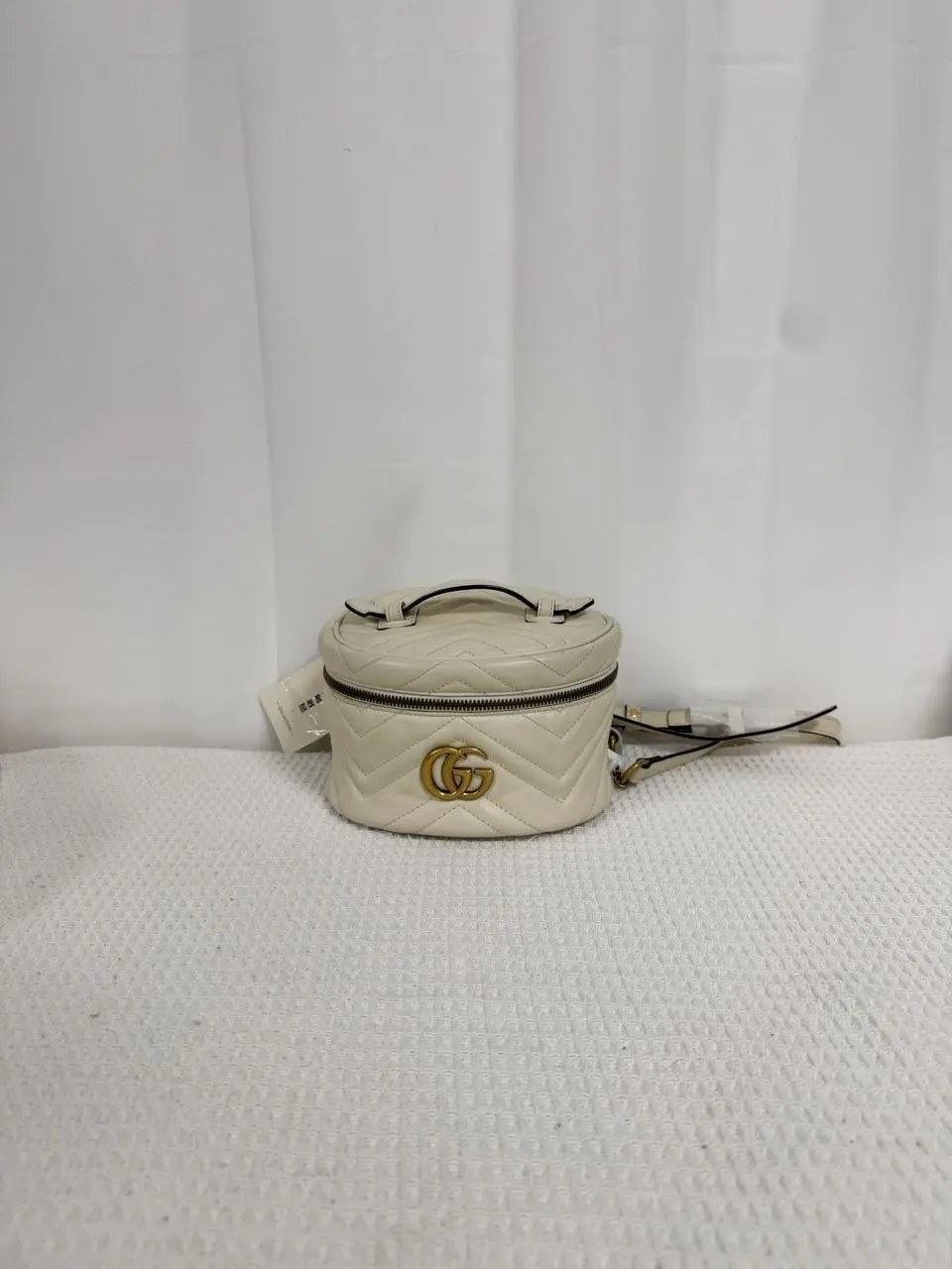 Pre-owned Leather Crossbody bags BOTTEGA VENETA Gucci GG Marmont Mini Vanity Backpack xz BV8MKJ8