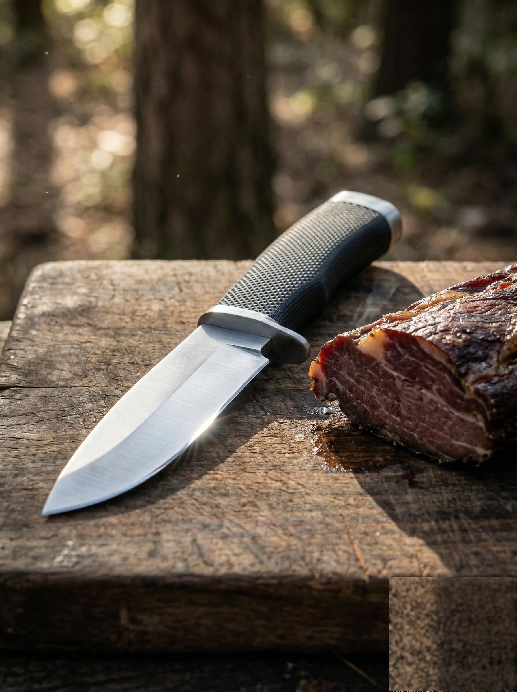 Outdoor Compact Multi-Functional 2008 Fixed Blade Knife Daily EDC Survival Camping Tool 5Cr13Mov Blade ABS Handle