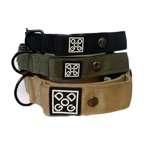 Tactical Dog Collar With Pouch