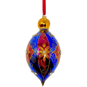 Iridescence Glass Ornament