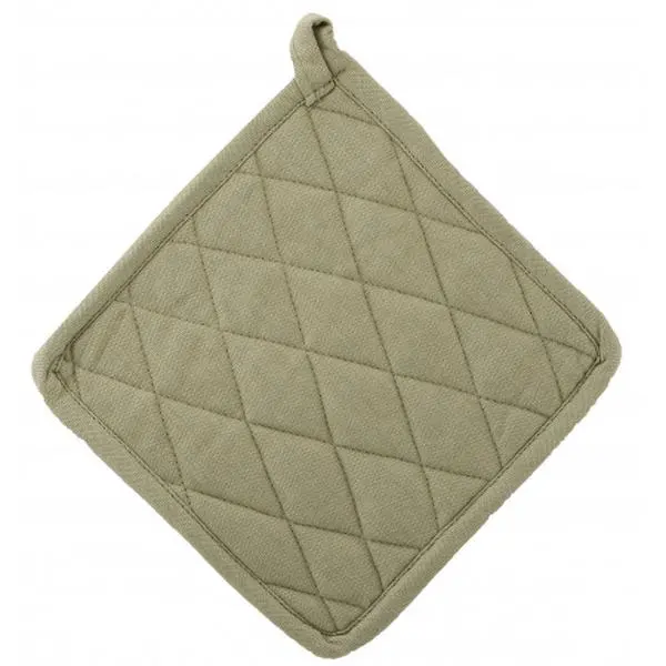 AG-40319S-2 Sage Green Pot Holders - Set of 2, Kitchen Bakeware Accessories