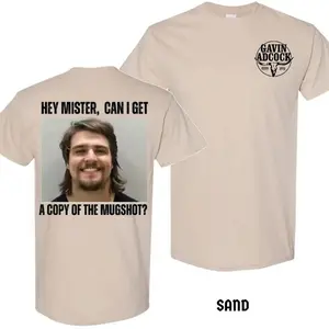 Gavin Adcock Morning Bail Shirt, Hey Mister, Can I Get A Copy Of The Mugsot Shirt