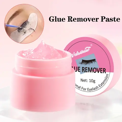 Professional Eyelash Extension Remover Glue, 10g, Quick Gentle Makeup Removal, No Fragrance, Suitable for All Skin Types, Non-Irritating, Eyelash Extensions Remover