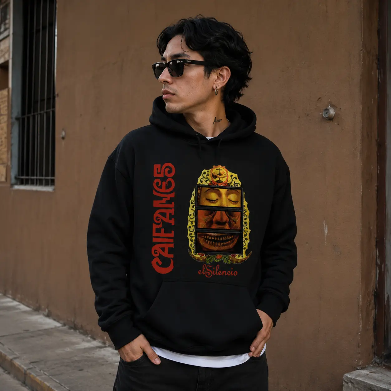 Caifanes Metamorféame Hoodie For Women Unisex Graphic Tee Streetwear Crewneck Casual Top Clothing Outfits . Graffiti Print Sweatshirt