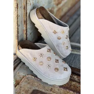 The Rodeo Luxe Studded Mules