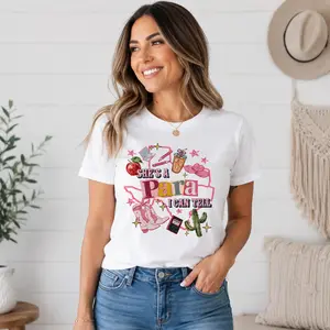 Comfort Colors She's a Para I Can Tell T-Shirt, Teacher Ellas-Fellas Shirt, Back to School Teacher Tee, Teacher Appreciation, Elementary Teacher Life, Paraprofessional Gift, Teacher Aide Shirt, School Staff Comfort Colors Tee