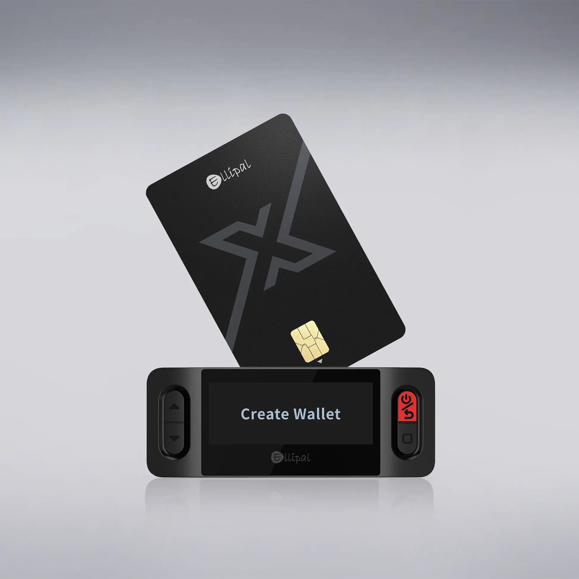 ELLIPAL X Card Crypto Offline Wallet - The Easiest NFC Cold Wallet - Secure Offline Storage for Bitcoin, Ethereum, NFTs, and 10,000+ Tokens