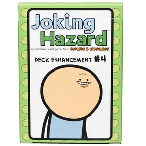 Joking Hazard Deck Enhancement #4 - Expansion Pack for Fun Party Games by Cyanide & Happiness, 100 New Hilarious Comic Cards | Perfect for Game Night | Enhancement #4