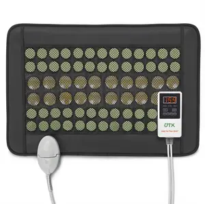 Heating Pad for Back, 5X Deeper Back Pain Relief, Far Infrared Heating Pad with Natural Jade, FSA-HSA Eligible, Hotter to 159℉, 4H Auto Off, Travel Bag, Memory Function, 23.5"×16", Gifts for Women