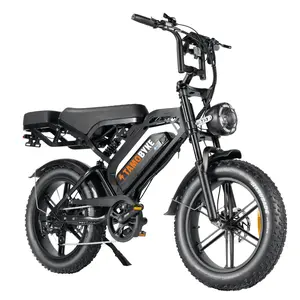 1500W/2000W Motorcycle Style Electric Bike,30mph/33mph Speed. 48V15.6Ah/48V18.2Ah E-bike/35-180Miles Pedal Asssit Range,Electric Bike for Adults Commute/School/Rain/Snow/Offroad Riding.
