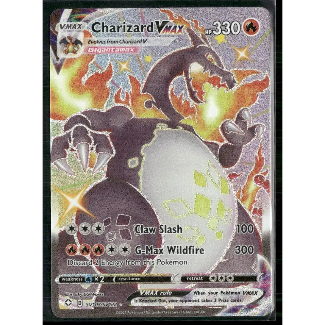 Shining Fates: Shiny Vault Charizard VMAX #SV107/SV122