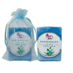 Peppermint Cleansing Bar Daily Cleanser Feminine Hygiene soap bar nourish your