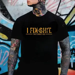 I Fix Sh T That S What I Do Shirt Hoodie Sweatshirt Funny Mechanic Quote for Men Blue Collar Workwear Attitude