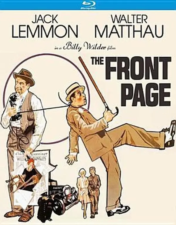 USED Book - The Front Page (Blu-ray) - english