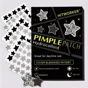 240pcs Acne Patches, Ultra-Thin Breathable Waterproof Salicylic Acid Acne Stickers, Blemish Patches, Non-Irritating Facial Care for Men & Women, Hydrocolloid Patches