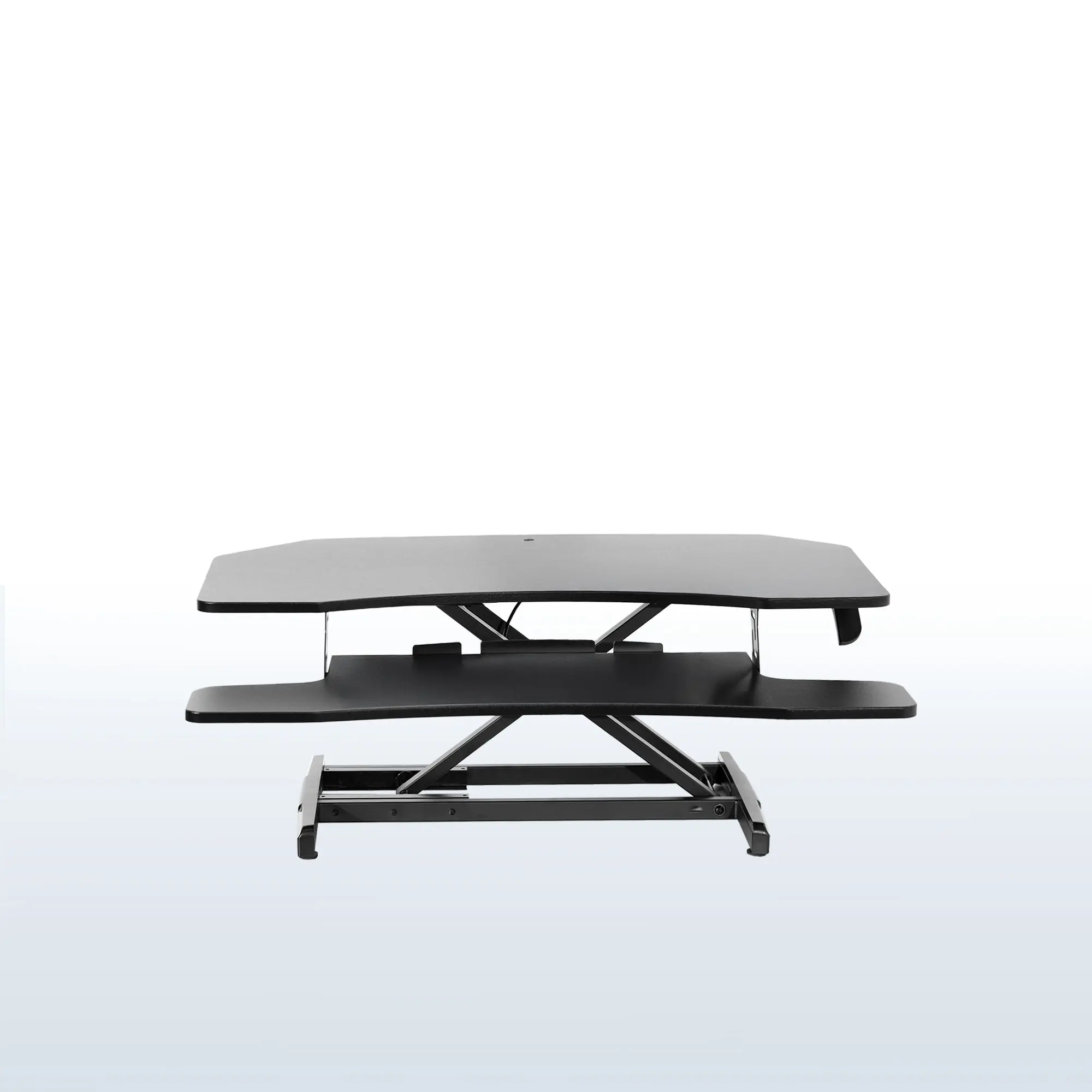 37" Corner Standing Desk Converter, Computer Stand, Desk Extender for Home Office Workstations