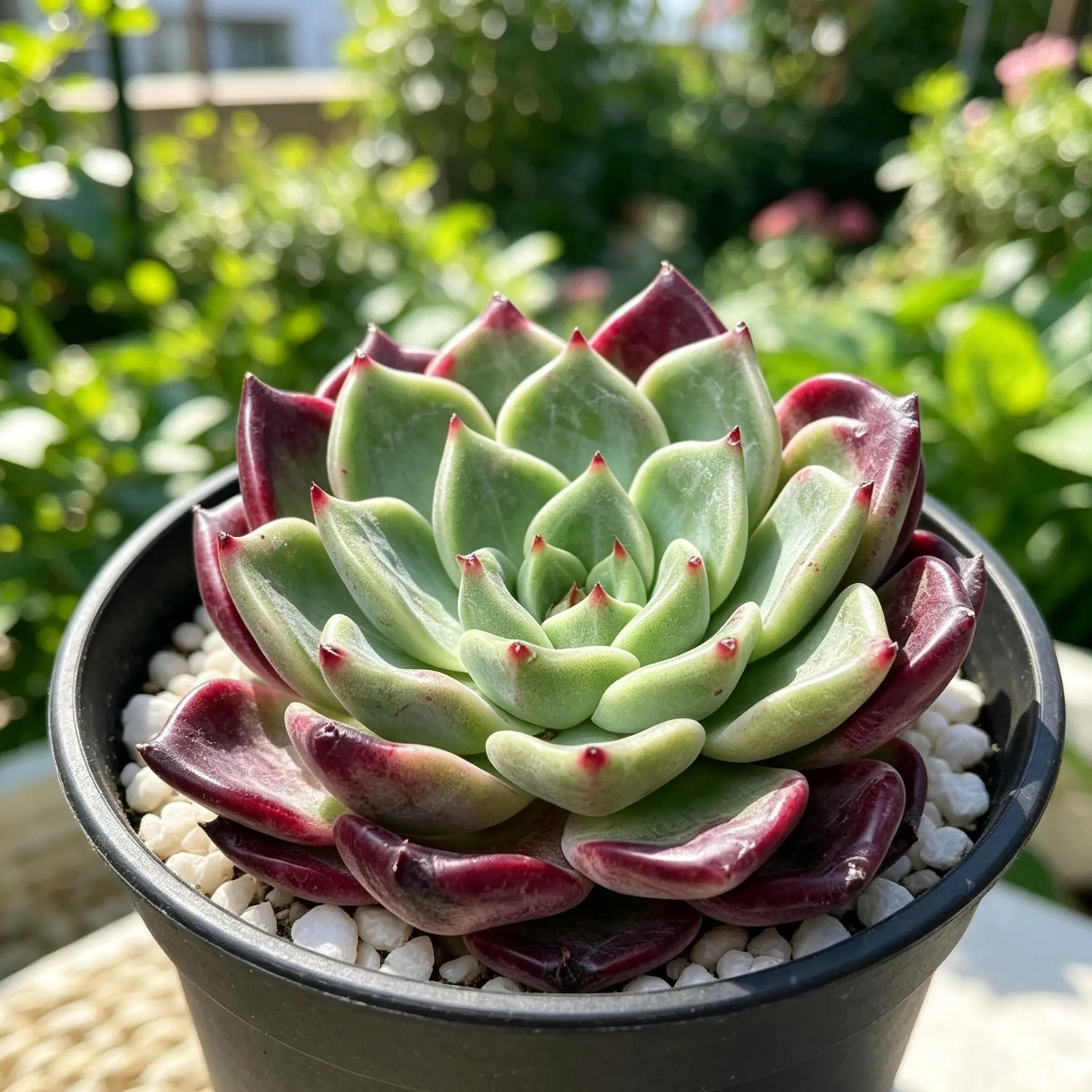 Echeveria 'Midnight Beauty' Rare Succulent Plant Bare Root | Dark Rosette Live Succulent | Easy Care Indoor Plant | Beginner Friendly Home & Garden Decor | Perfect Gift #Succulent #Echeveria #RarePlants #PlantTok #HomeDecor