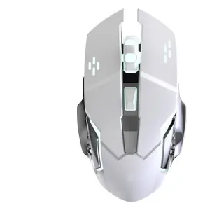Hot Wheels Wireless Mouse Silent Bluetooth Rechargeable Mechanical Gaming Mouse for PC and Laptop